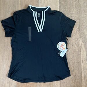 Women golf top Tail white label size L